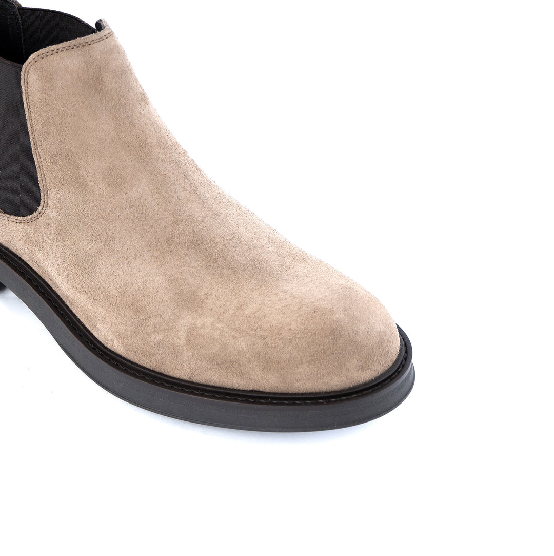 Beatles Basso Stivaletto Uomo in Camoscio