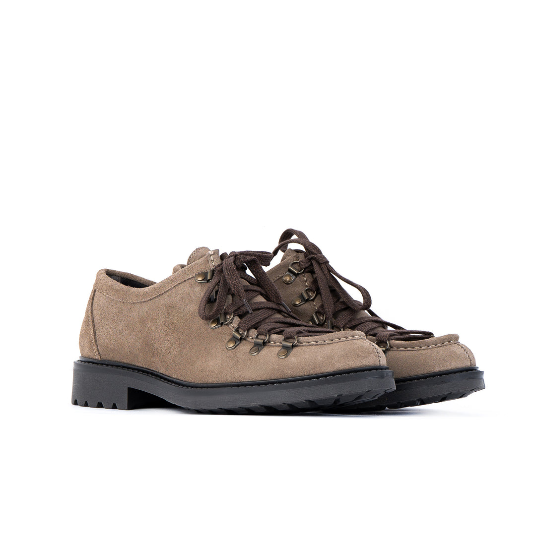 Trek ingegnere stringate in camoscio