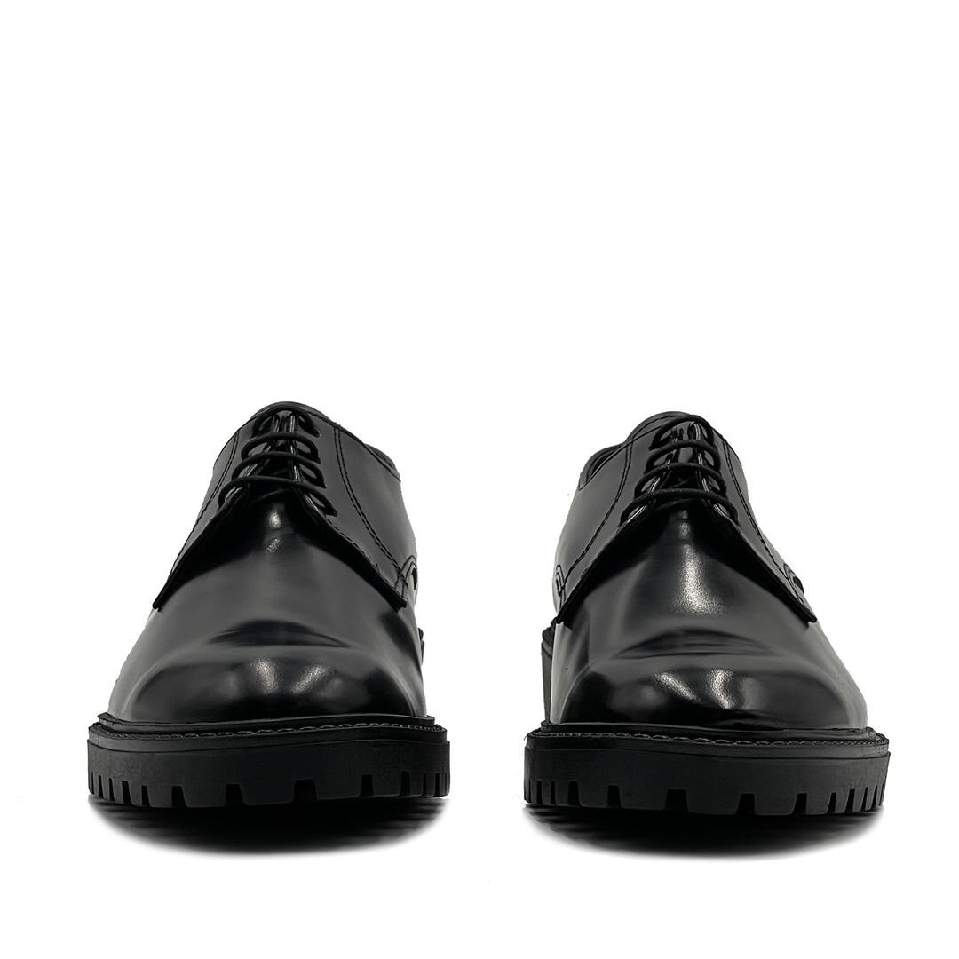 William Mocassino Derby Uomo in Vera Pelle Abrasivata