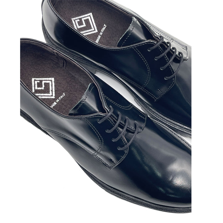 William Mocassino Derby Uomo in Vera Pelle Abrasivata