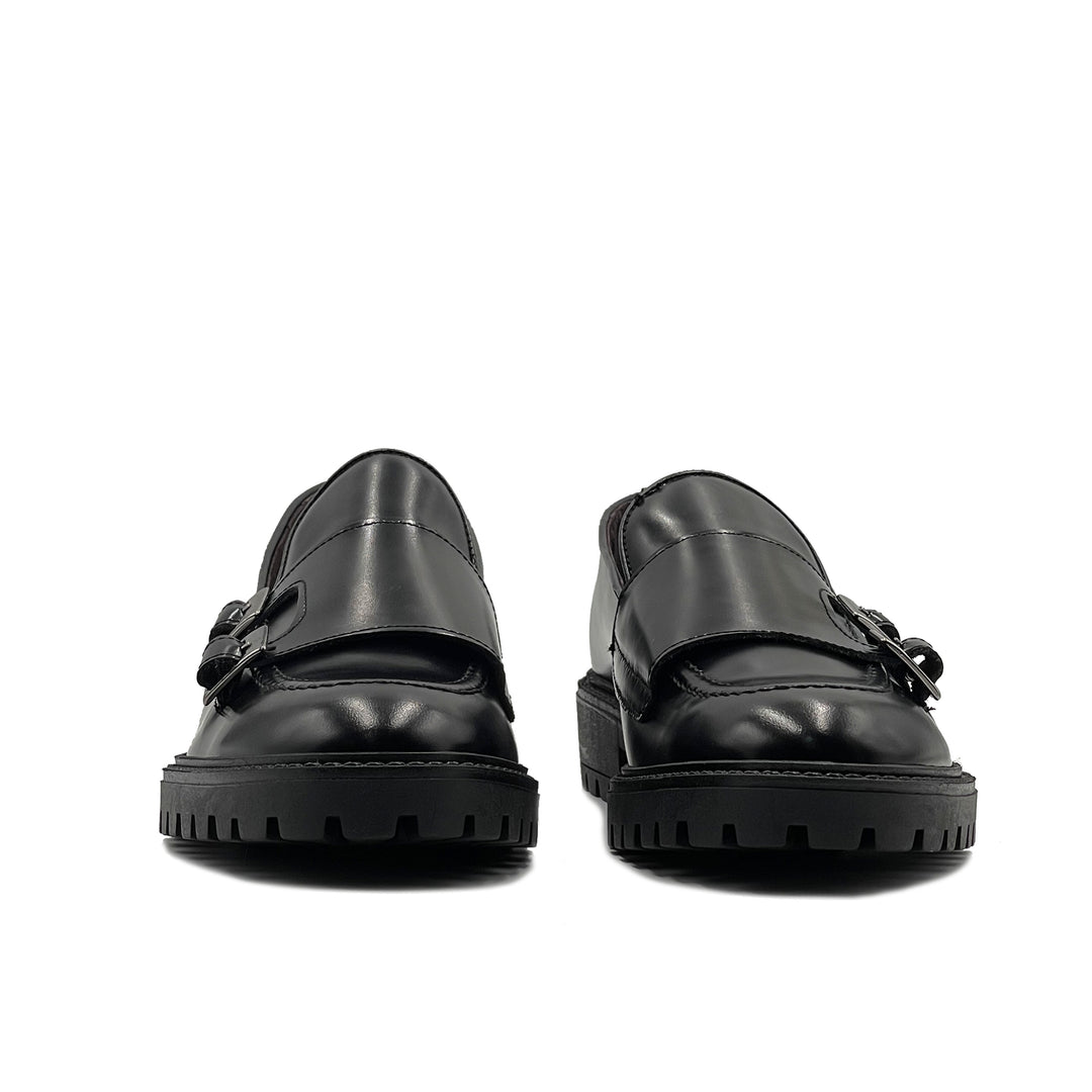 Jonhson Mocassino Uomo in Vera Pelle Abrasivata