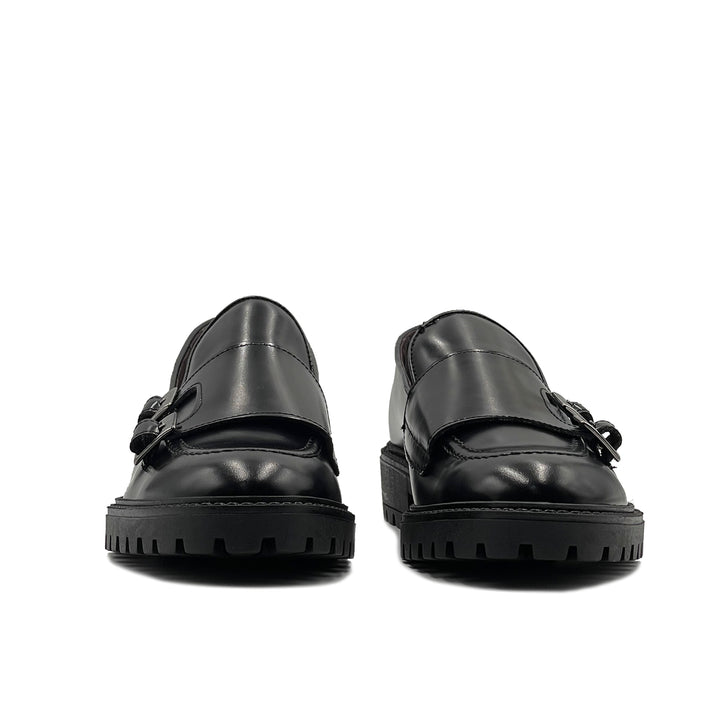 Jonhson Mocassino Uomo in Vera Pelle Abrasivata