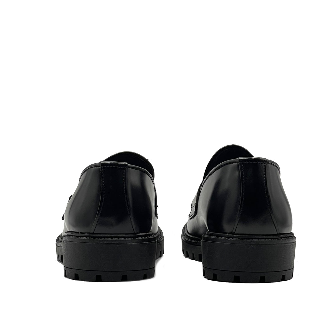 Jonhson Mocassino Uomo in Vera Pelle Abrasivata