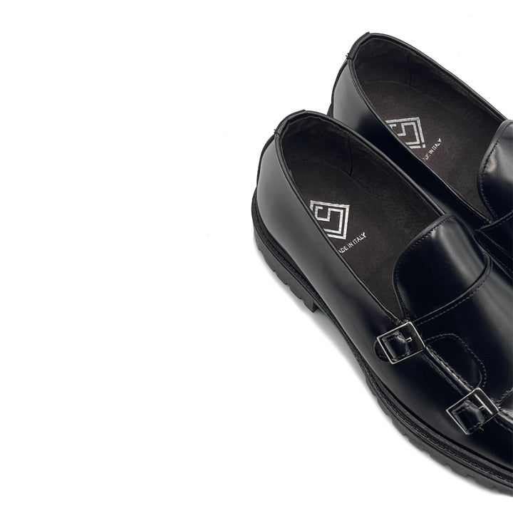 Jonhson Mocassino Uomo in Vera Pelle Abrasivata