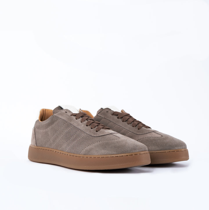 New Fusion sneakers basse uomo in morbido camoscio