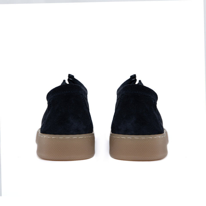 Frank fondo ambra chiaro uomo in morbido camoscio