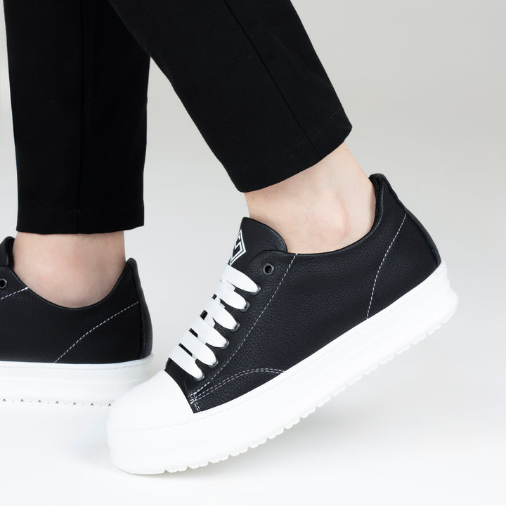 Blaze Sneakers Uomo basse Uomo in Pelle Martellata
