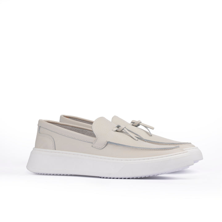 Slink mocassino uomo slip on in pelle bottolata