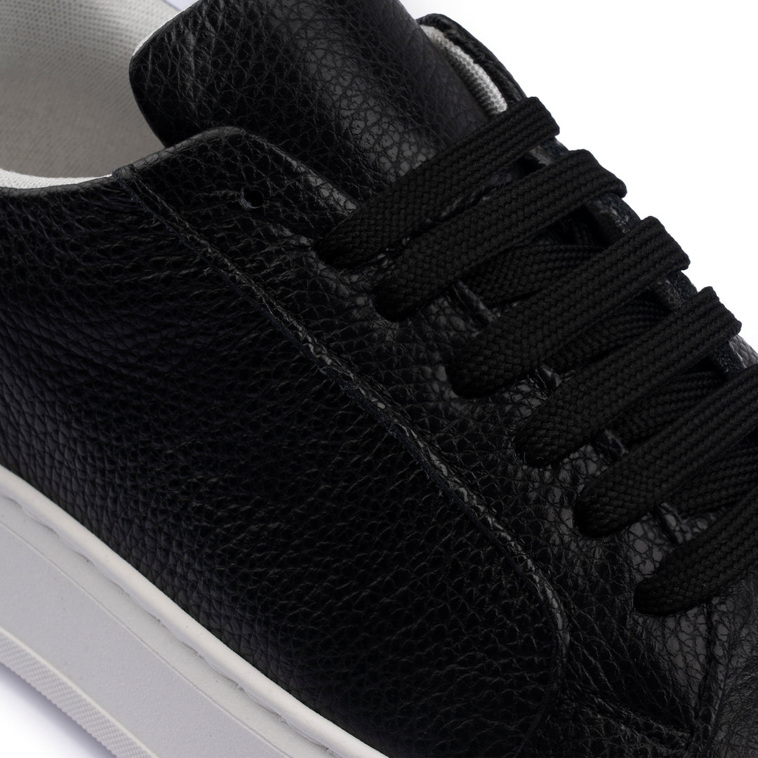 Flow Sneakers Uomo in Pelle Martellata