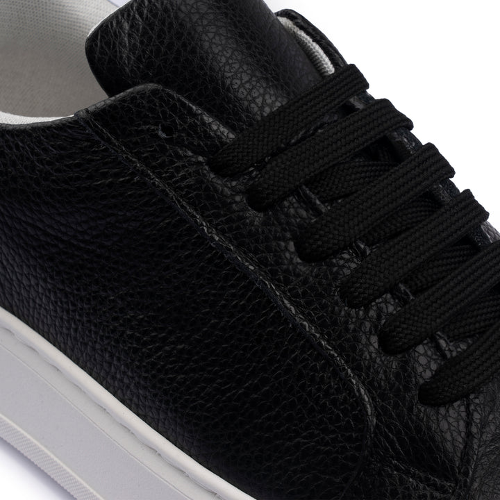 Flow Sneakers Uomo in Pelle Martellata