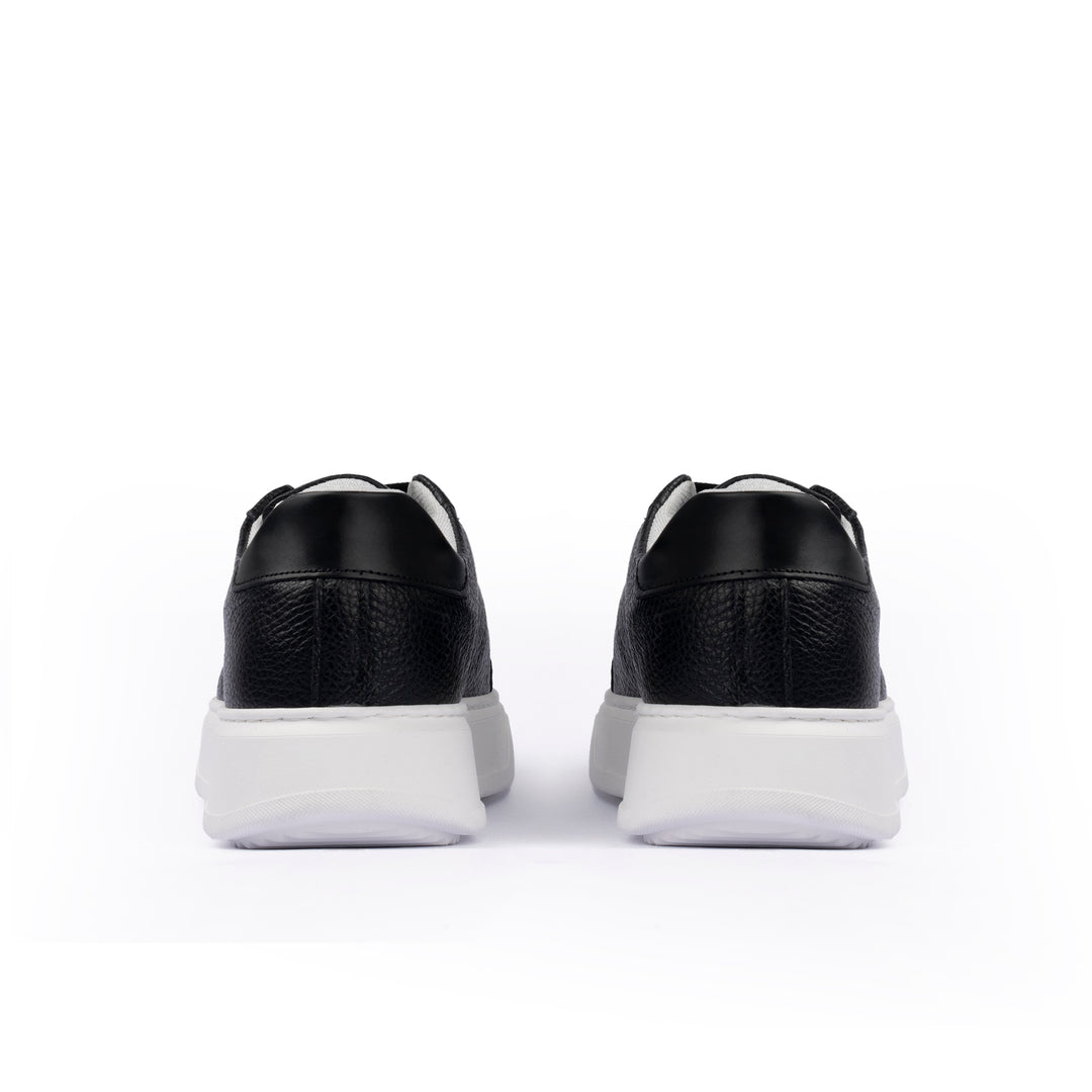 Flow Sneakers Uomo in Pelle Martellata
