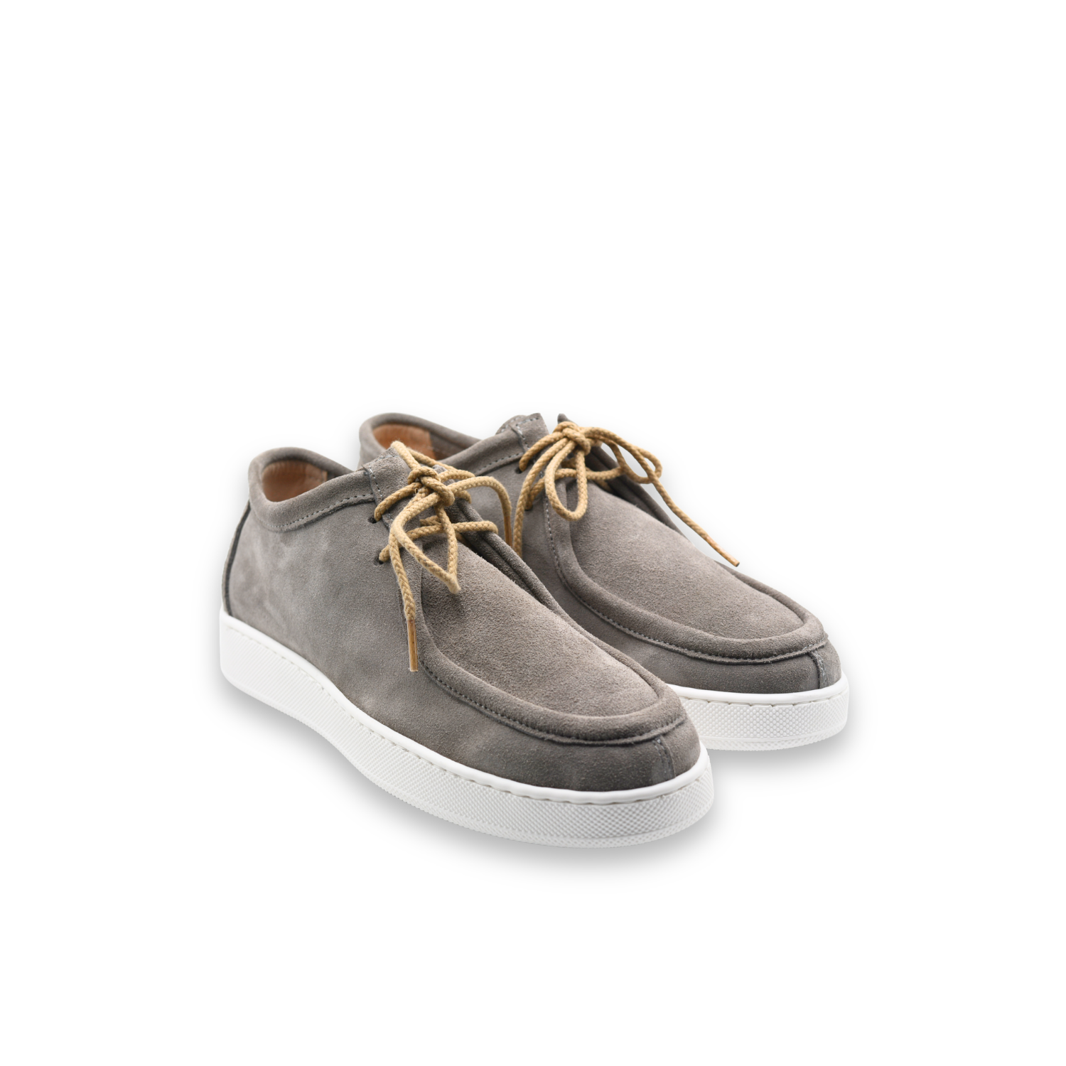Frank Sneakers Uomo in Morbido Camoscio