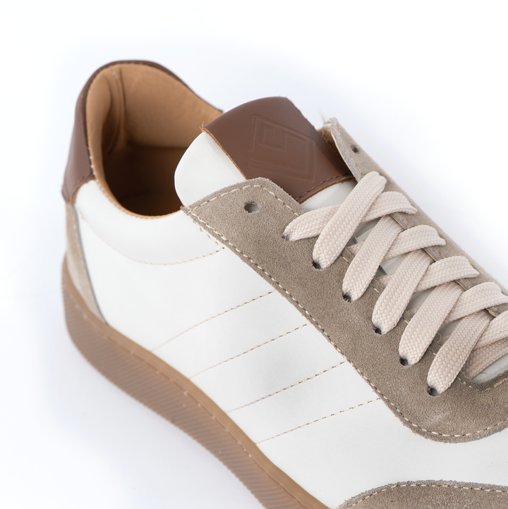 New Fusion sneakers uomo basse in vera pelle