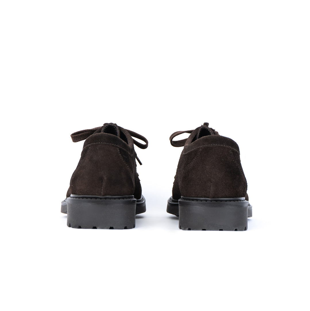 Trek ingegnere stringate in camoscio