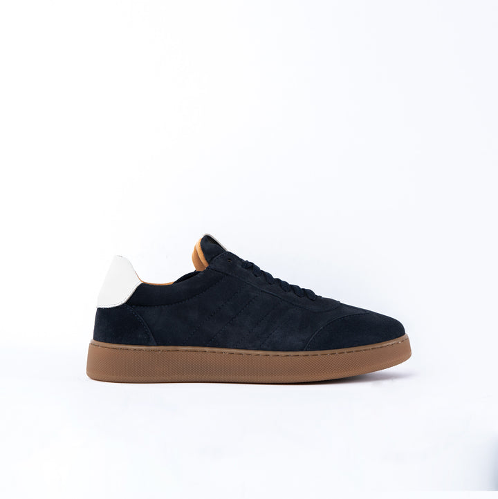 New Fusion sneakers basse uomo in morbido camoscio