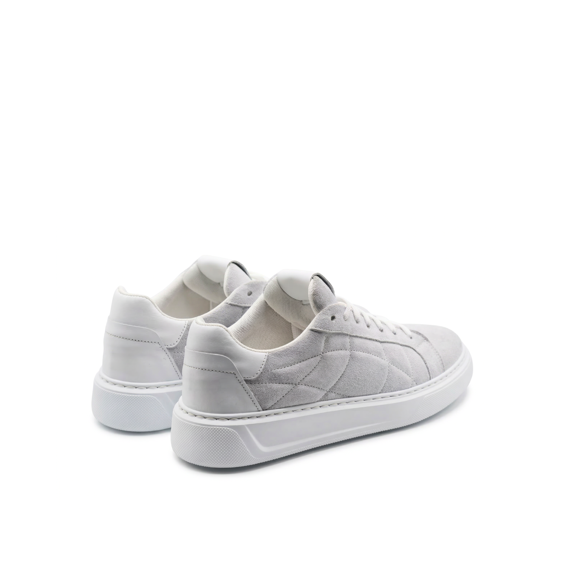 Orion Sneakers Uomo in Camoscio fondo bianco