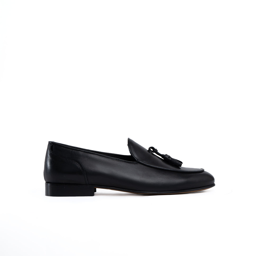 Loafer lux mocassino uomo in pelle fondo cuoio