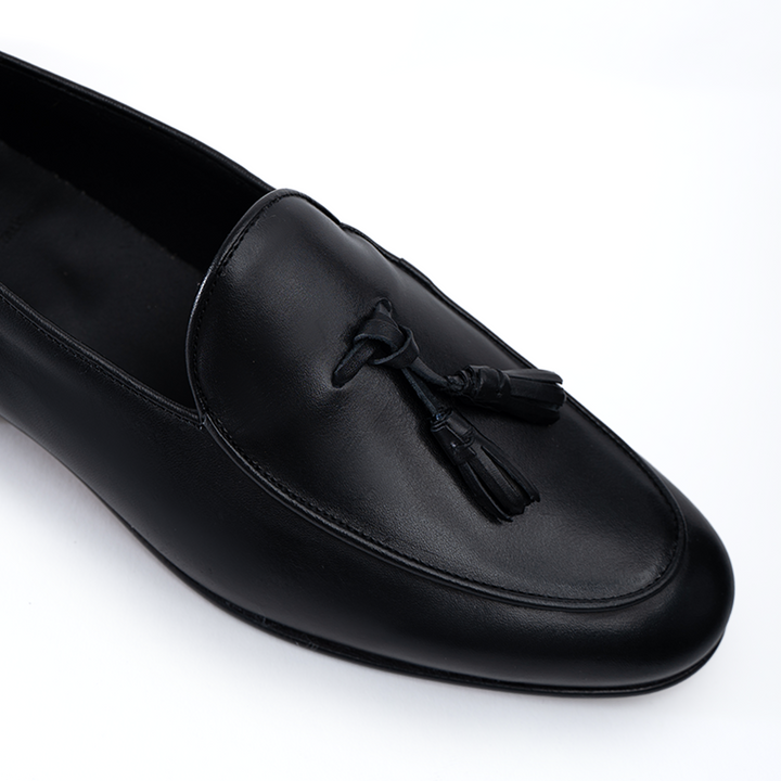 Loafer lux mocassino uomo in pelle fondo cuoio