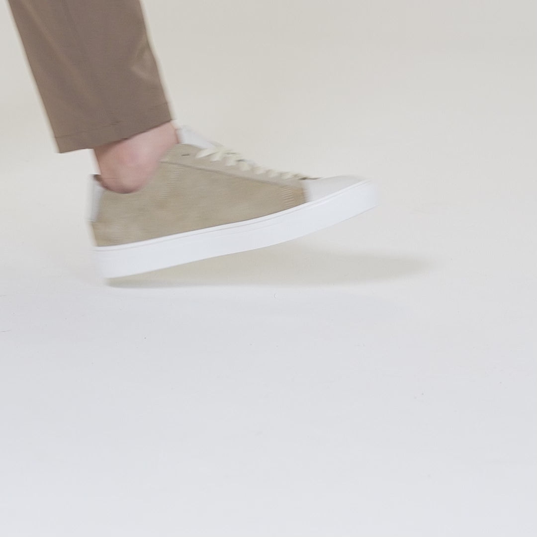 Nova sneakers uomo in camoscio inserti in pelle